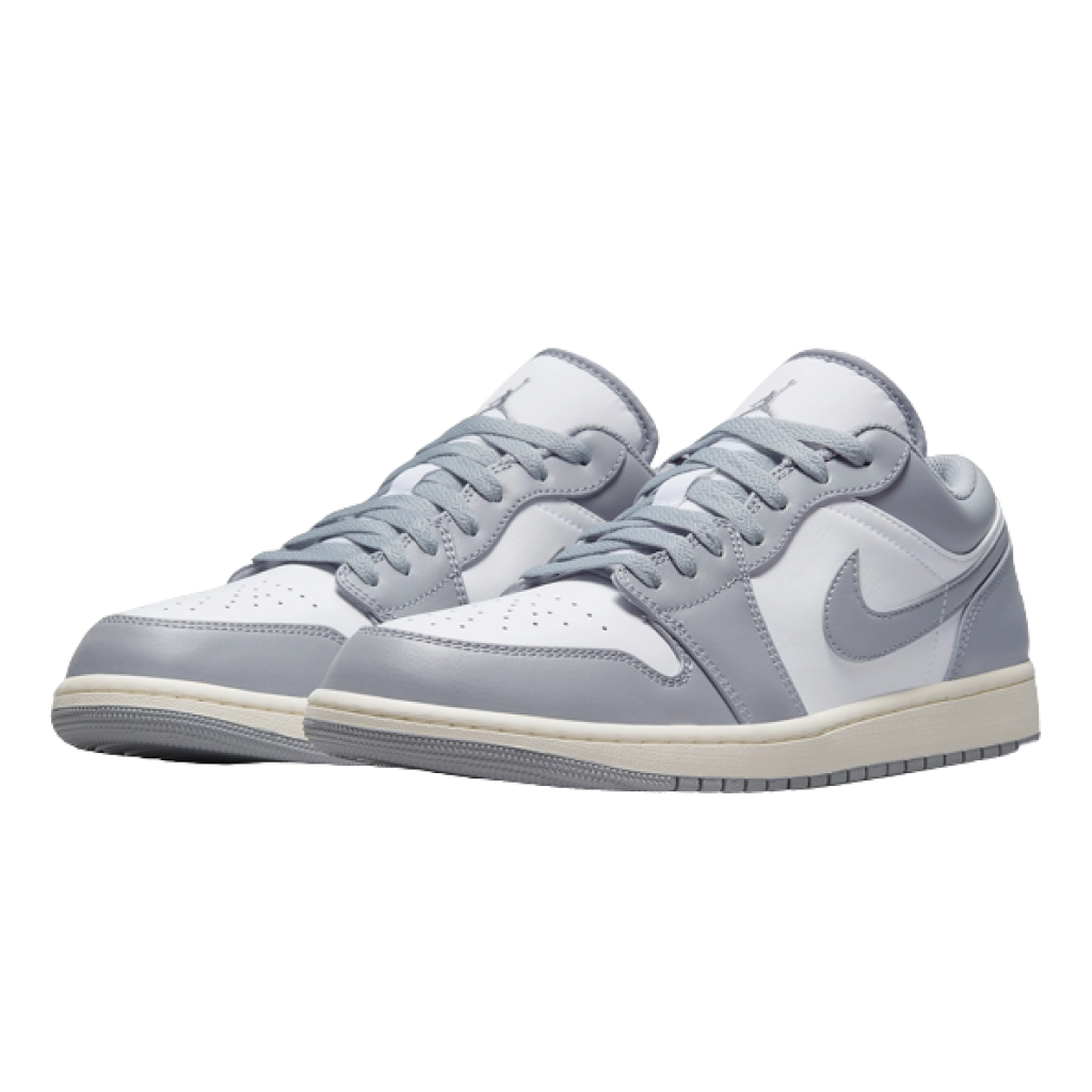 Air Jordan 1 Low Vintage Stealth Grey By Youbetterfly
